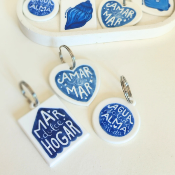 Producto - Llaveros Frases Mar