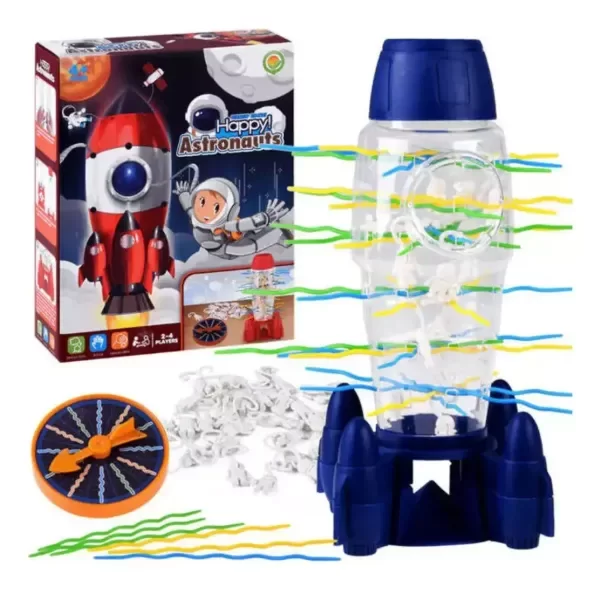 Producto - Juego Mesa Happy Astronauts Cohete Palitos Infantil - 0