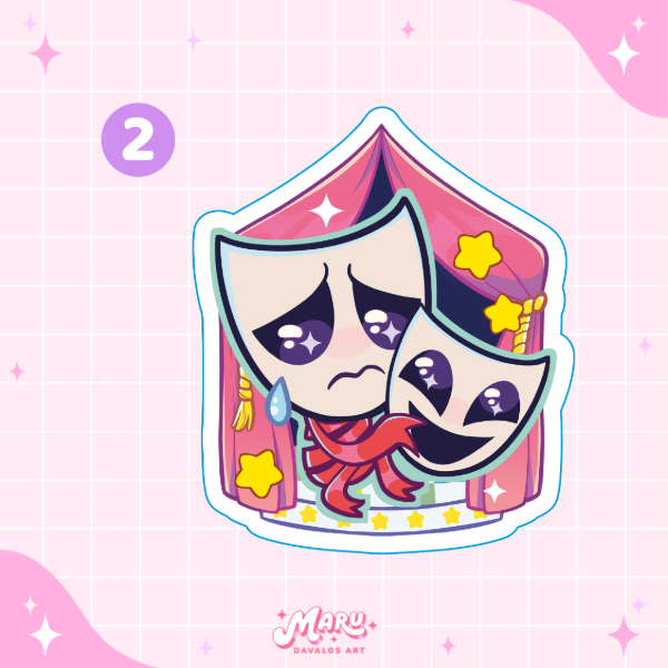 Producto - Digital Circus 2 - Stickers - 2