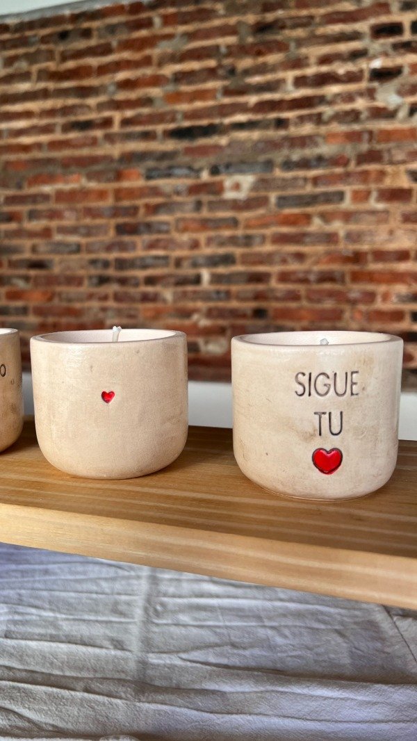 Producto - Vela Mi Corazon en Cera