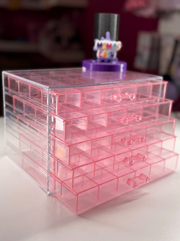 Producto - Organizador x120 5 pisos rosa