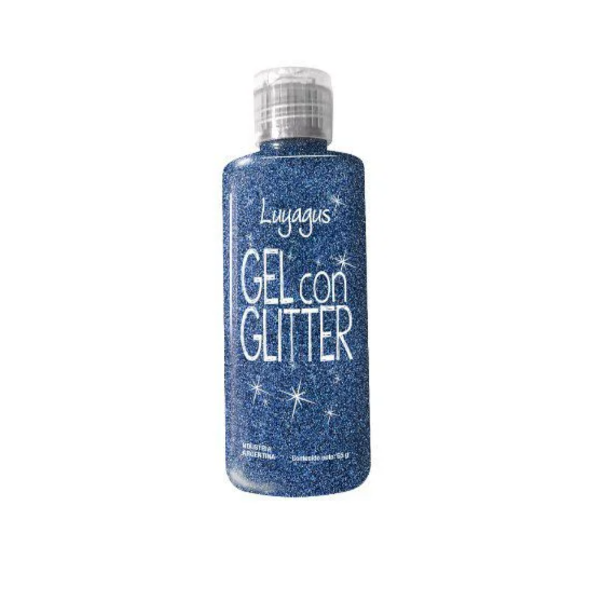 Producto - GLITTER EN GEL AZUL LUYAGUS