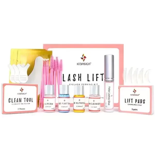 Producto - ICONSIGN KIT LASH LIFT ROSA BLANCO