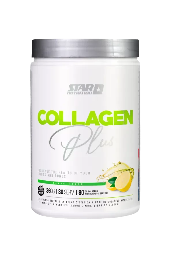 Producto - STAR NUTRITION - COLLAGEN PLUS LIMON 360 GRS
