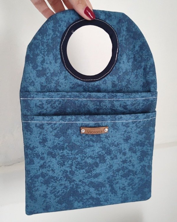 Producto - Bolsa para auto - batic azul