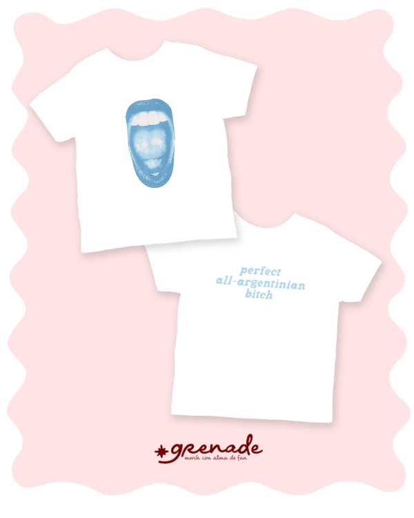 Baby tee "perfect all-argentinian"