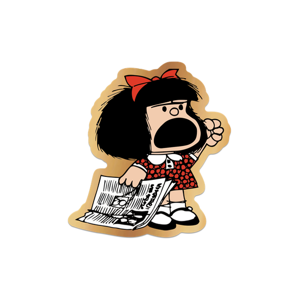 Producto - Mafalda - Diario - Dorado