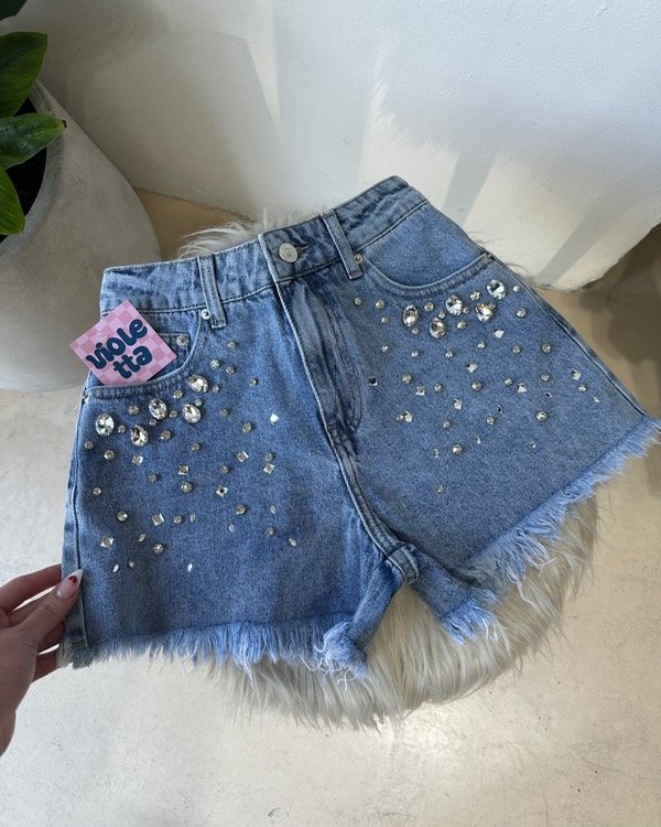 Producto - Short Mom Thalasso / importado / Stras / rigido