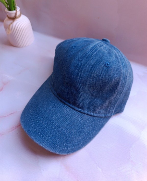 Producto - GORRO VINTAGE PRE LAVADA AZUL