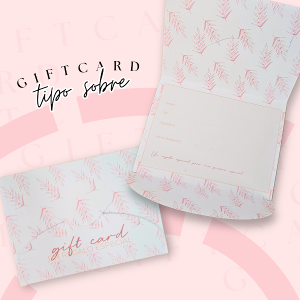 Producto - Vouchers tipo sobre