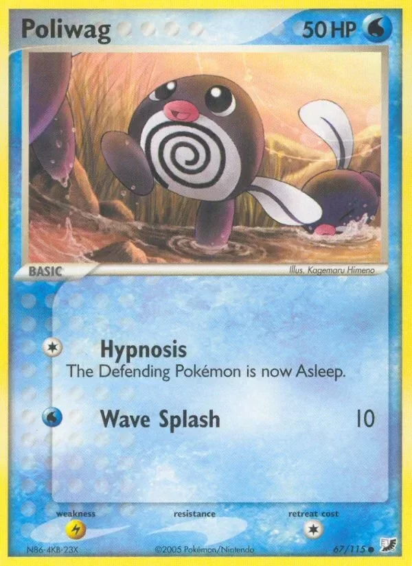 Producto - Poliwag (67/115) [EX: Unseen Forces]