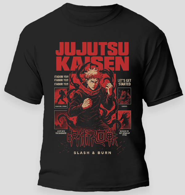 Producto - Remera Jujutsu Kaisen