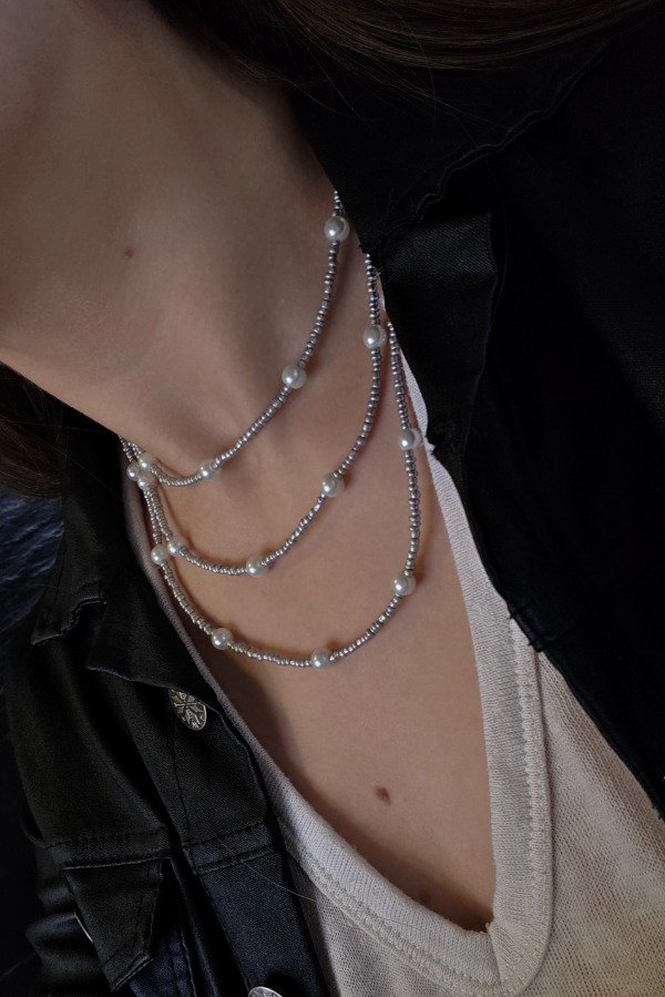 Producto - Gargantilla Triple Perla - 1