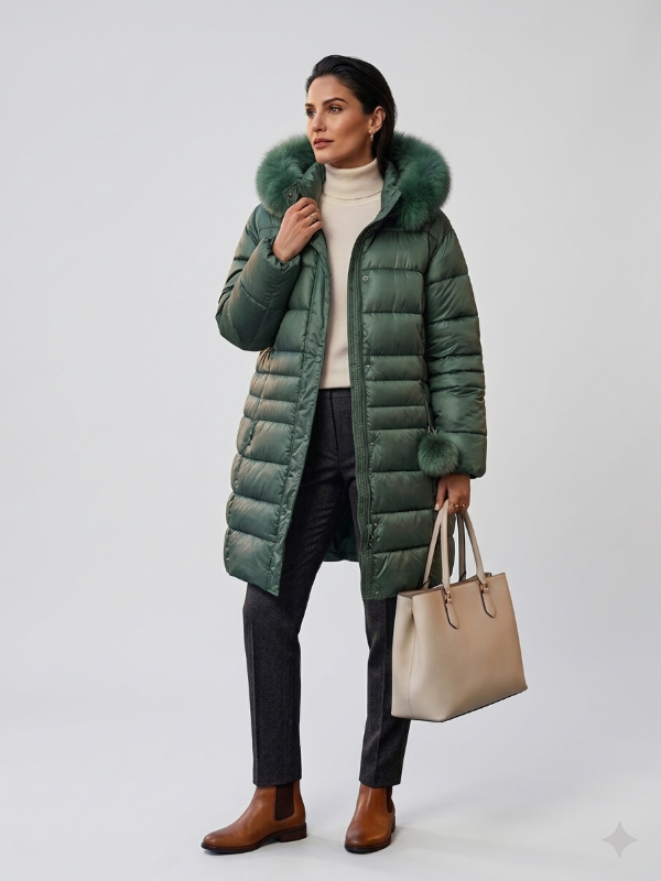 Producto - Camperon  Largo Dama