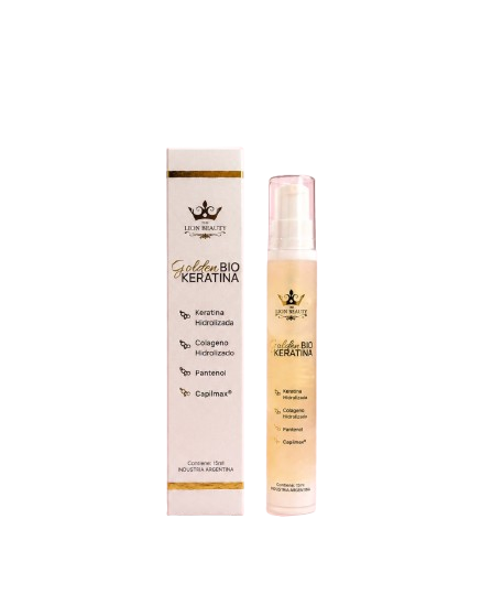 Producto - GOLDEN BIO KERATIN 15ML - THE LION BEAUTY