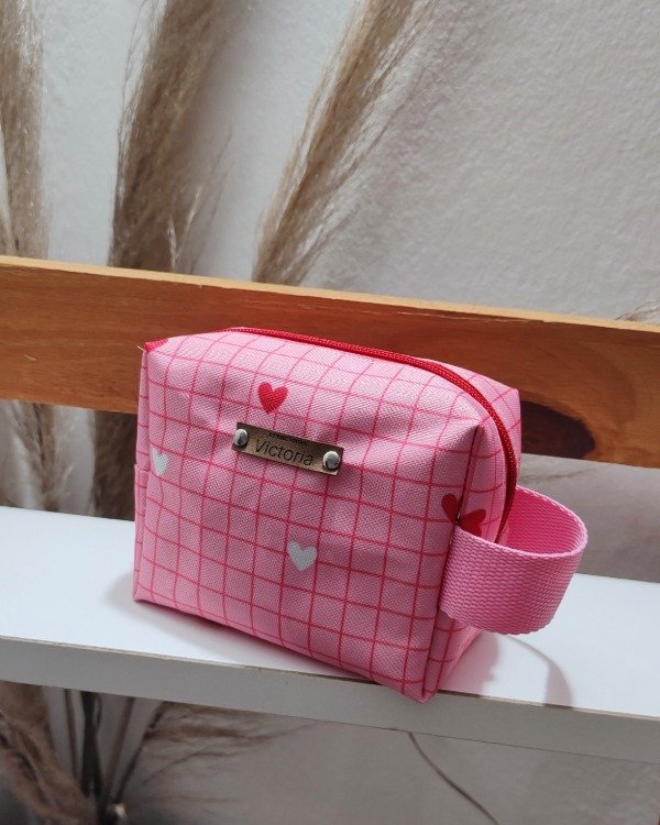 Producto - Neceser mini - corazon rosa