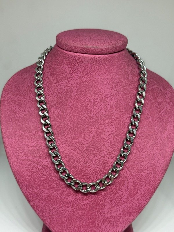 Producto - Cadena groumet acero 60cm