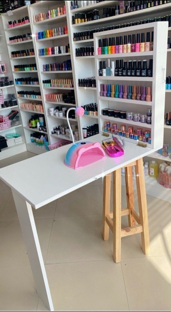 Producto - MESA PLEGABLE CON ESMALTERO