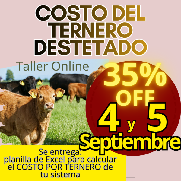 Producto - Taller Online: Cálculo del Costo del Ternero - 0