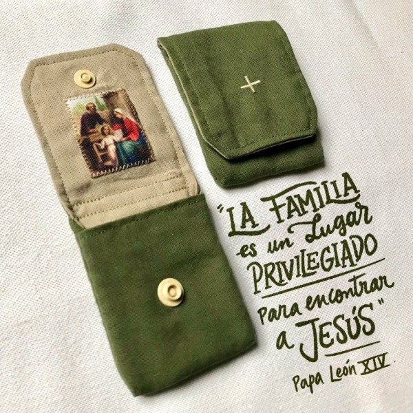 Producto - Oratorio simple con bolsillo de la Sagrada Familia