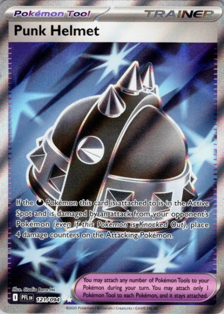 Producto - Punk Helmet (121/094) [Mega Evolution: Phantasmal Flames]
