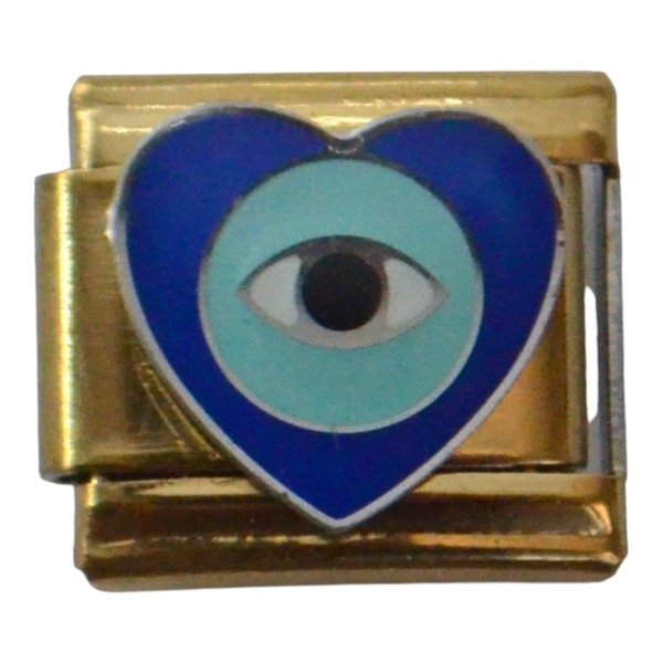 Producto - Charm Corazón ojito turco