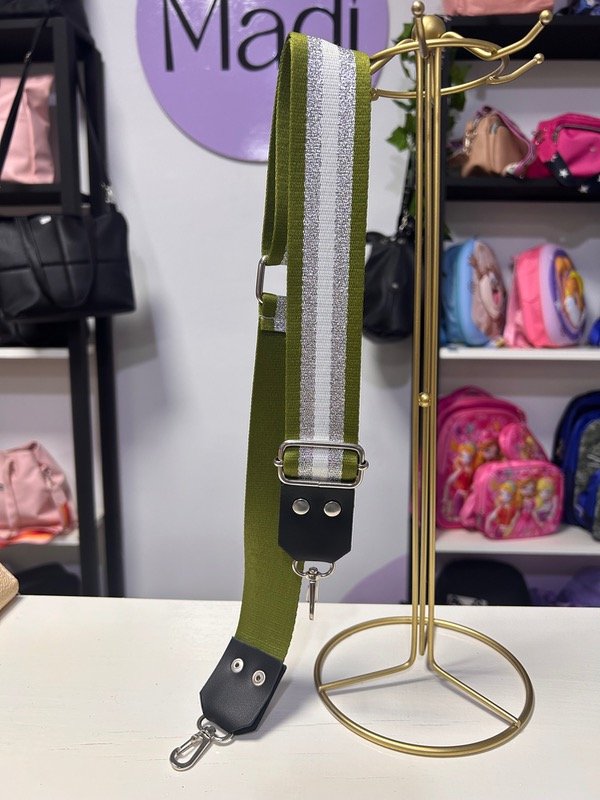 Producto - Correa con glitter verde