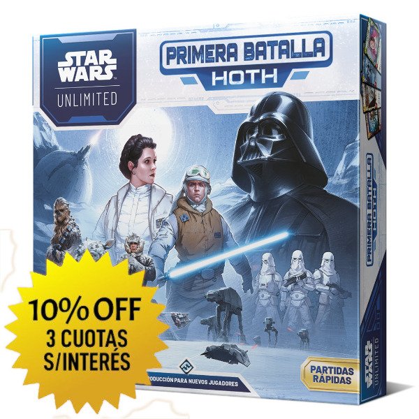 Producto - STAR WARS: Unlimited - Primera Batalla: Hoth