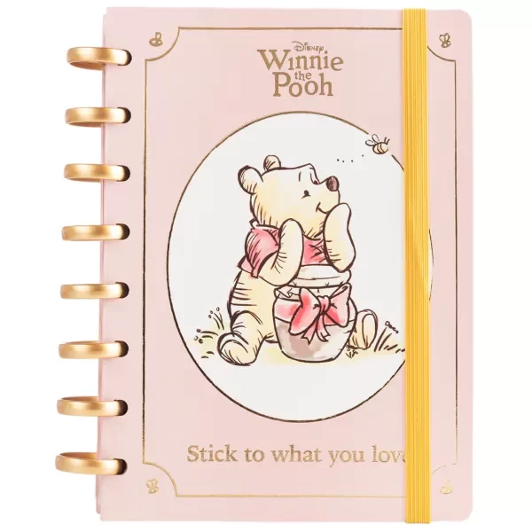 Producto - Cuaderno A5 Con Sistema De Discos "Winnie the Pooh" - Mooving Loop