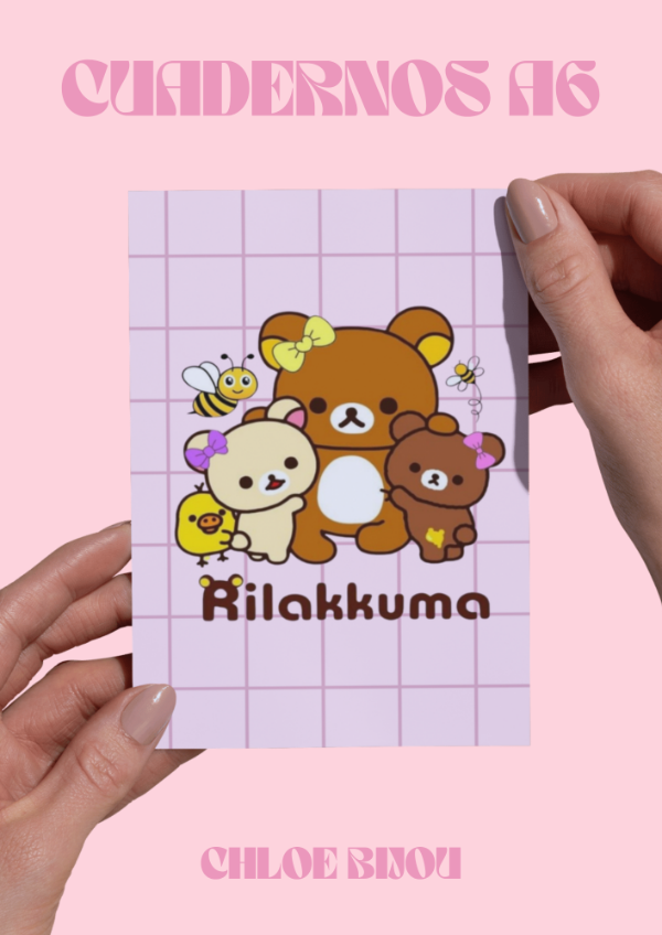 Producto - Cuadernos a6 rilakkuma x2 und - 0