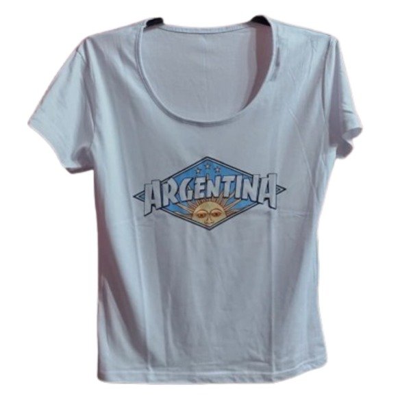 Producto - Remera Dama Argentina