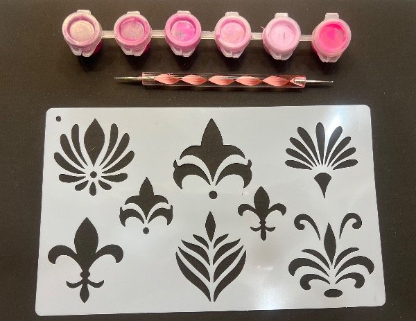 Producto - Esténciles decorativos para puntillismo - 2