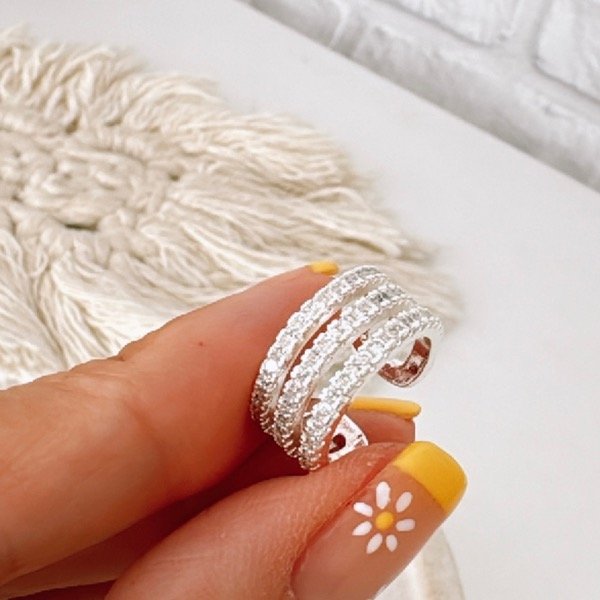 Producto - AROS CUFF BLANCO cod 7