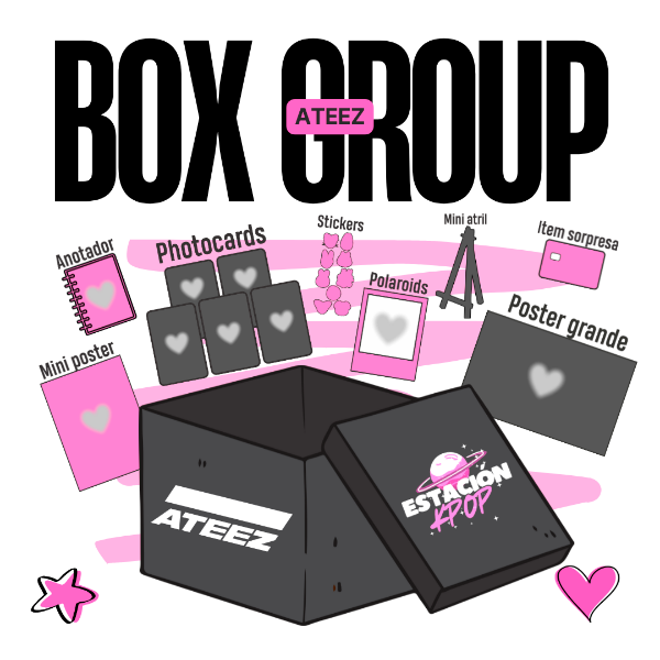 Producto - BOX LIMITADA ATEEZ