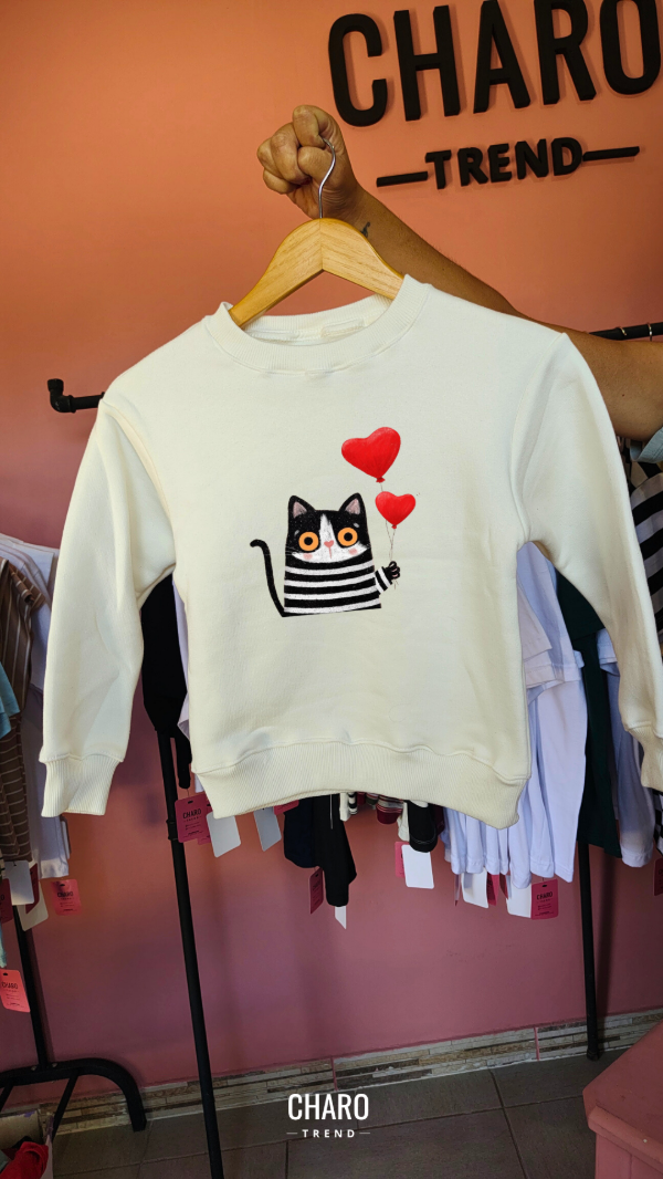 Producto - BUZO NIÑO/A FUN LOVING - NATURAL