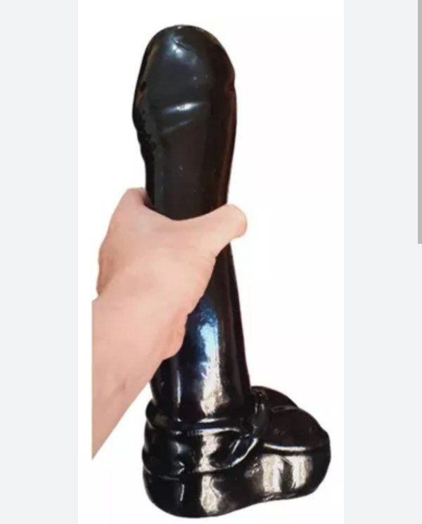Producto - Consolador Pene Silicona Pie Grande 35x7cm