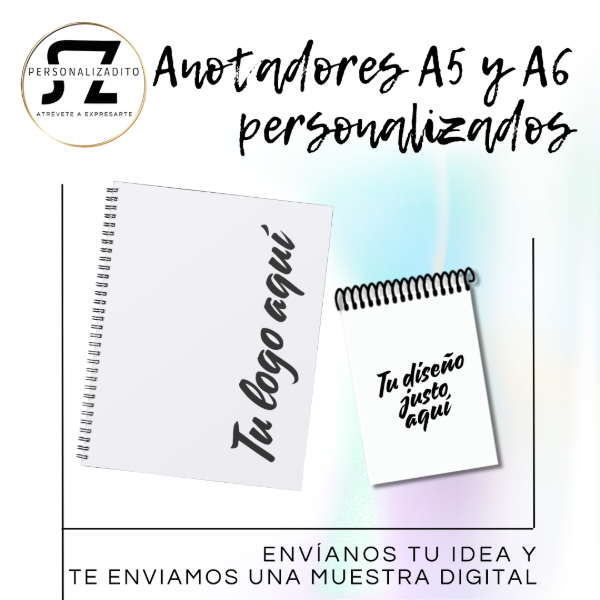 Producto - Anotador Personalizado - A5 y A6