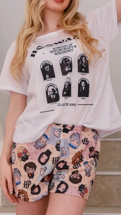Producto - Pijama Corto Hogwarts