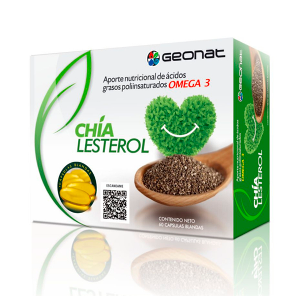 Producto - CHIALESTEROL X60 CAPS - GEONAT