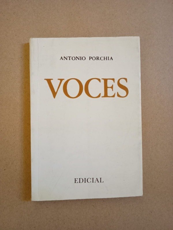 Producto - Voces - Porchia - Edicial 1989