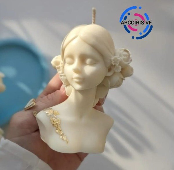 Producto - Molde mujer con rodete