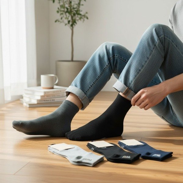 Producto - PACK DE 5 PARES DE MEDIAS DE HOMBRE SURTIDAS