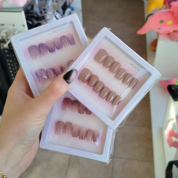 Producto - Uñas postizas adulto en cajita