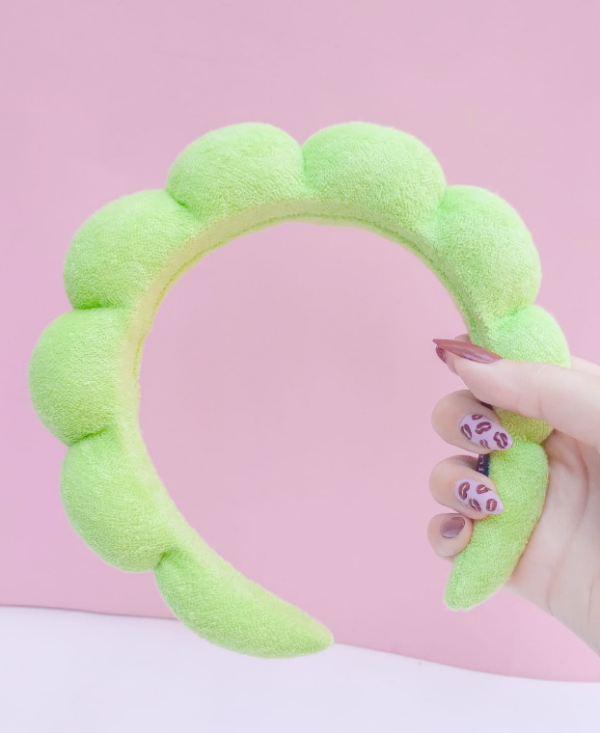 Producto - Vincha skincare verde