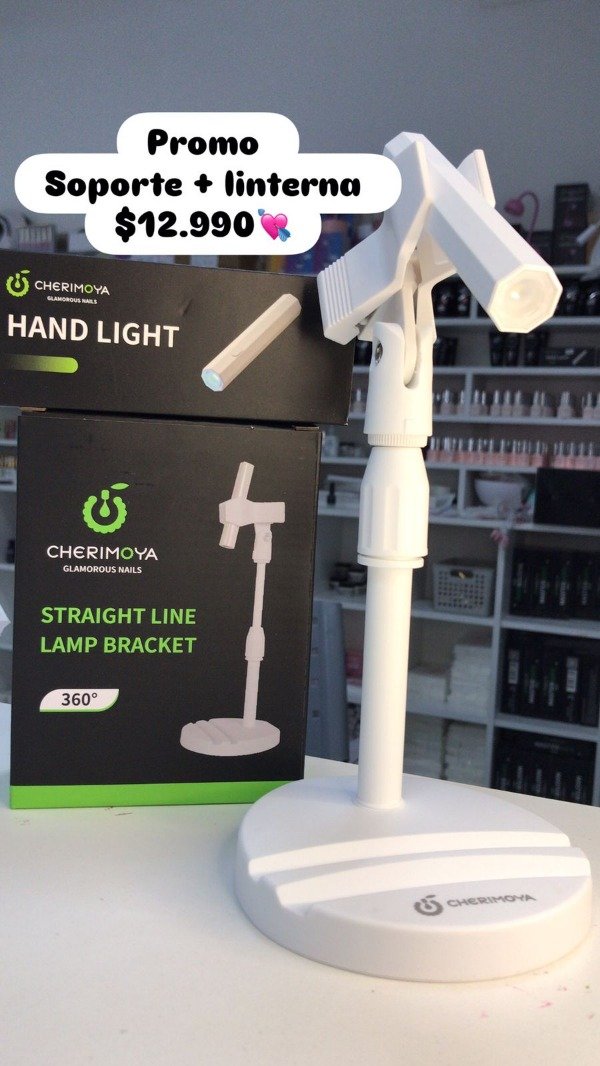 Producto - Soporte + Linterna CHERIMOYA