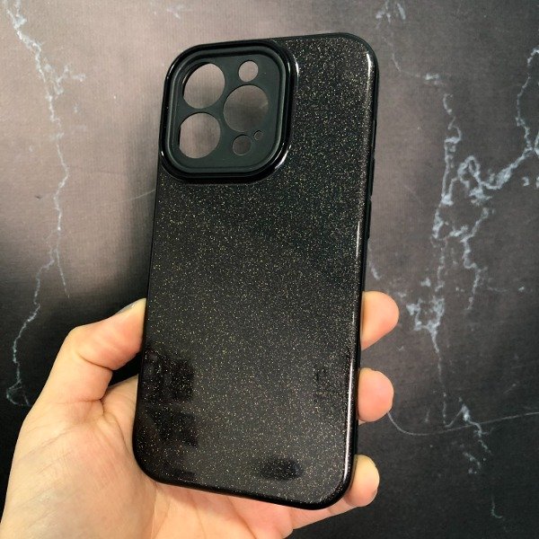 Producto - Funda Iphone 15 Pro Brillo Negra