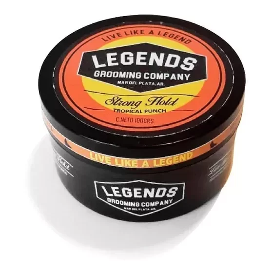 Producto - Cera Fijación Fuerte Semi Mate LEGENDS 100 g.