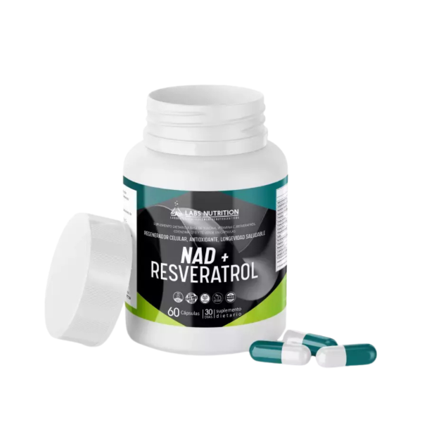 Producto - NAD + RESVERATROL 60 CAPS. - LABS NUTRITION