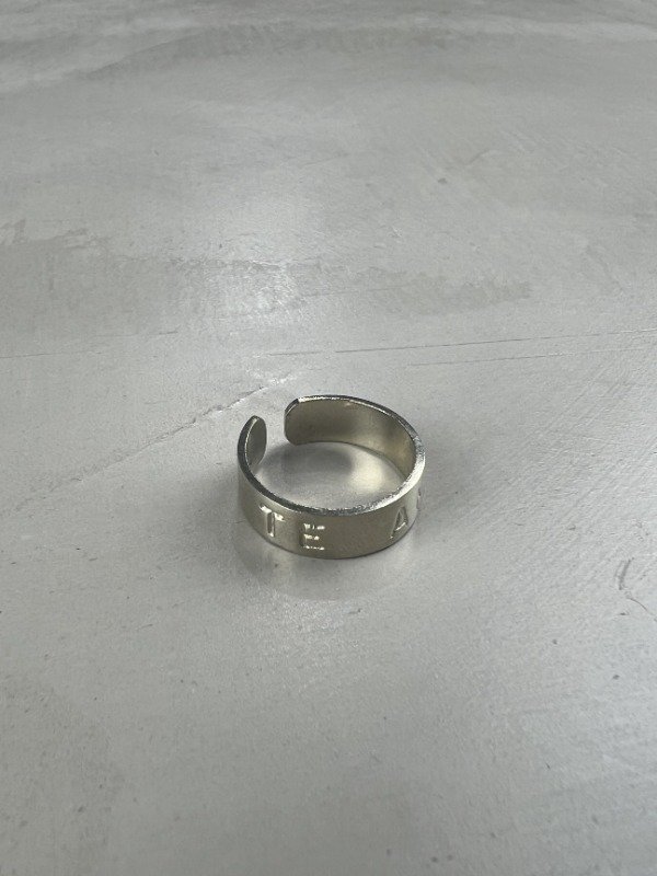 Producto - Anillo Cinta Fino "TE AMO" - 0