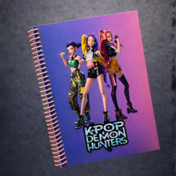 Producto - Cuaderno Las Guerreras k-pop A5